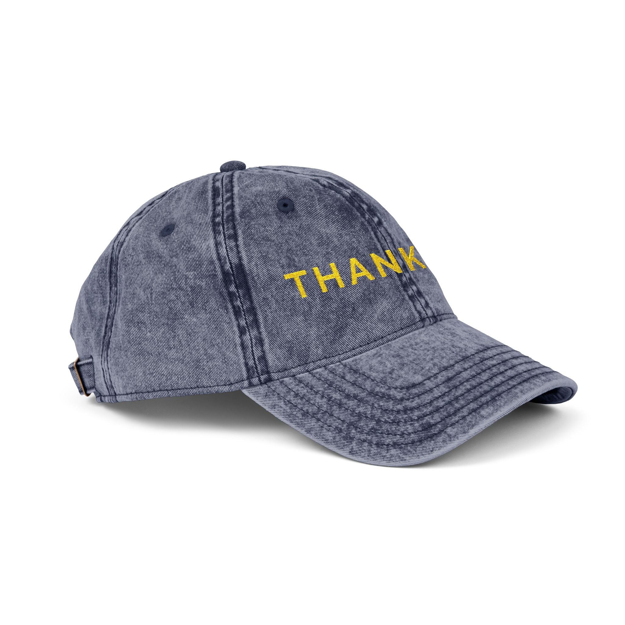 Thankful - Vintage Embroidered Cap