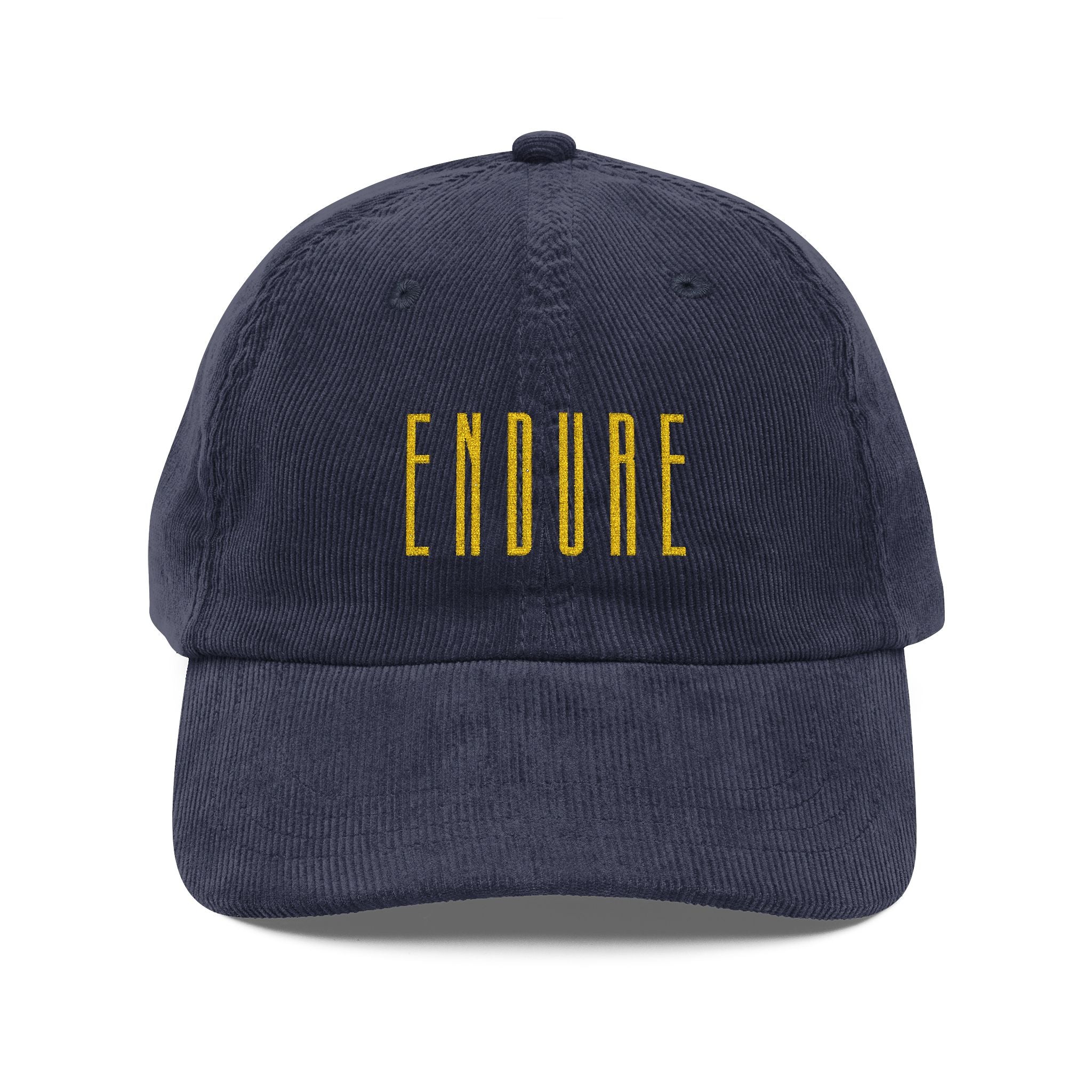 Endure Vintage Embroidered Corduroy Cap