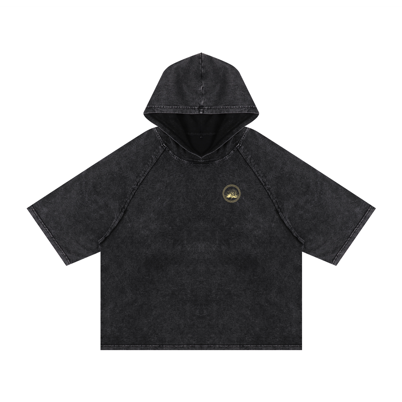 Thankful - Snow Washed Hooded T-Shirt