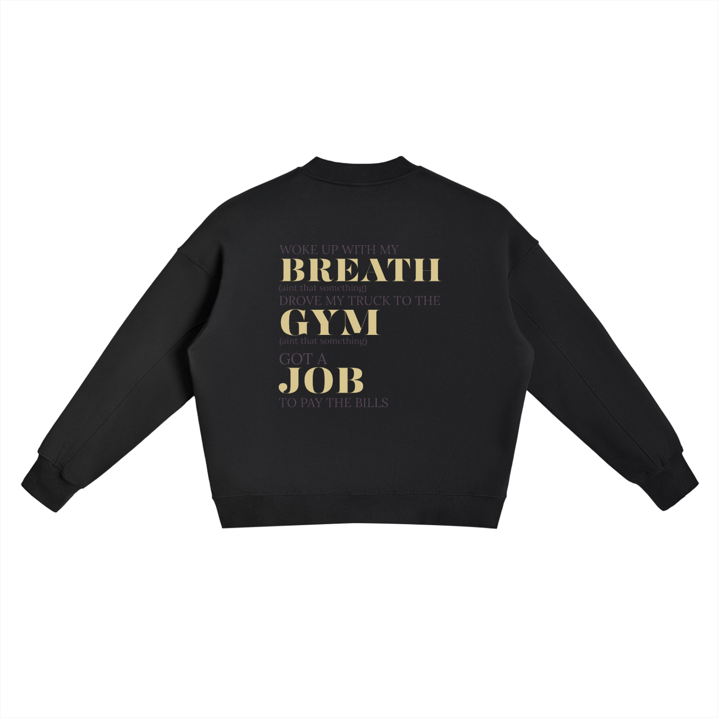 Envy Lyrics - Fleece Sweatshirt