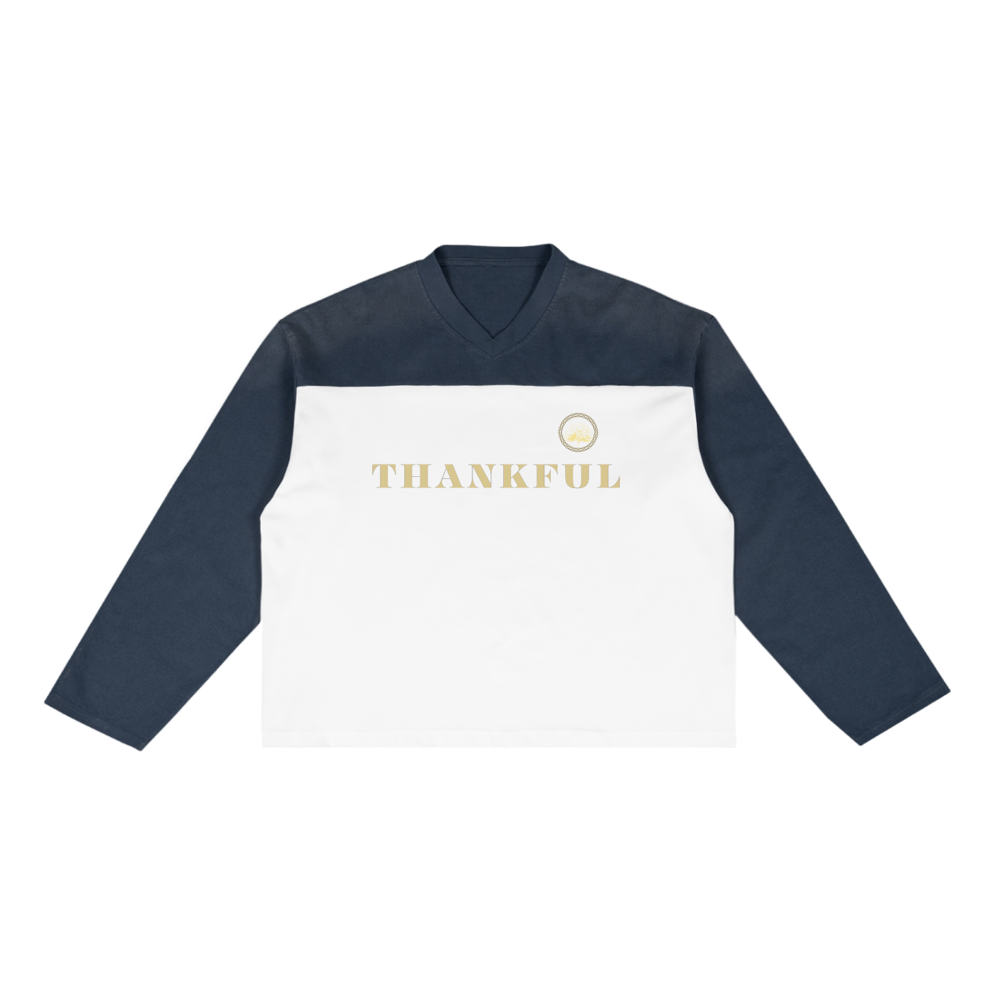 Thankful - Sun Fade Color-Block T-Shirt