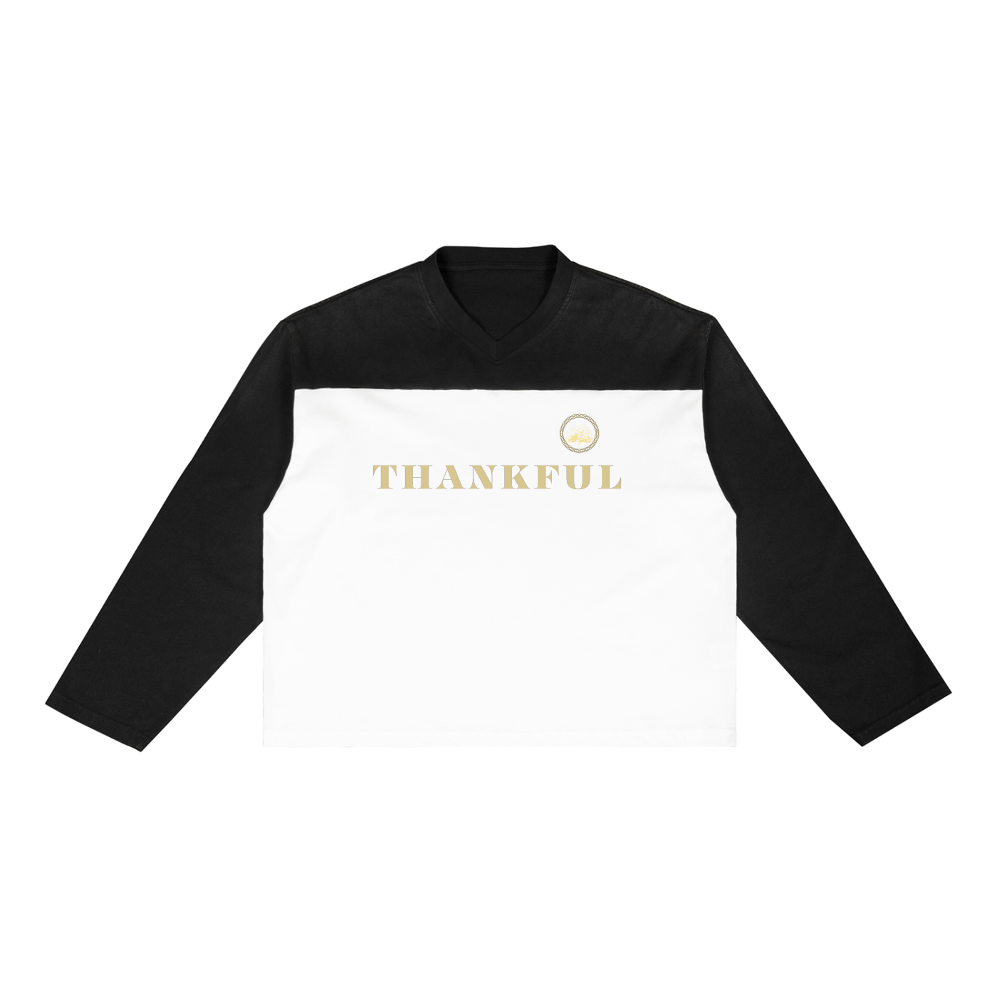 Thankful - Sun Fade Color-Block T-Shirt
