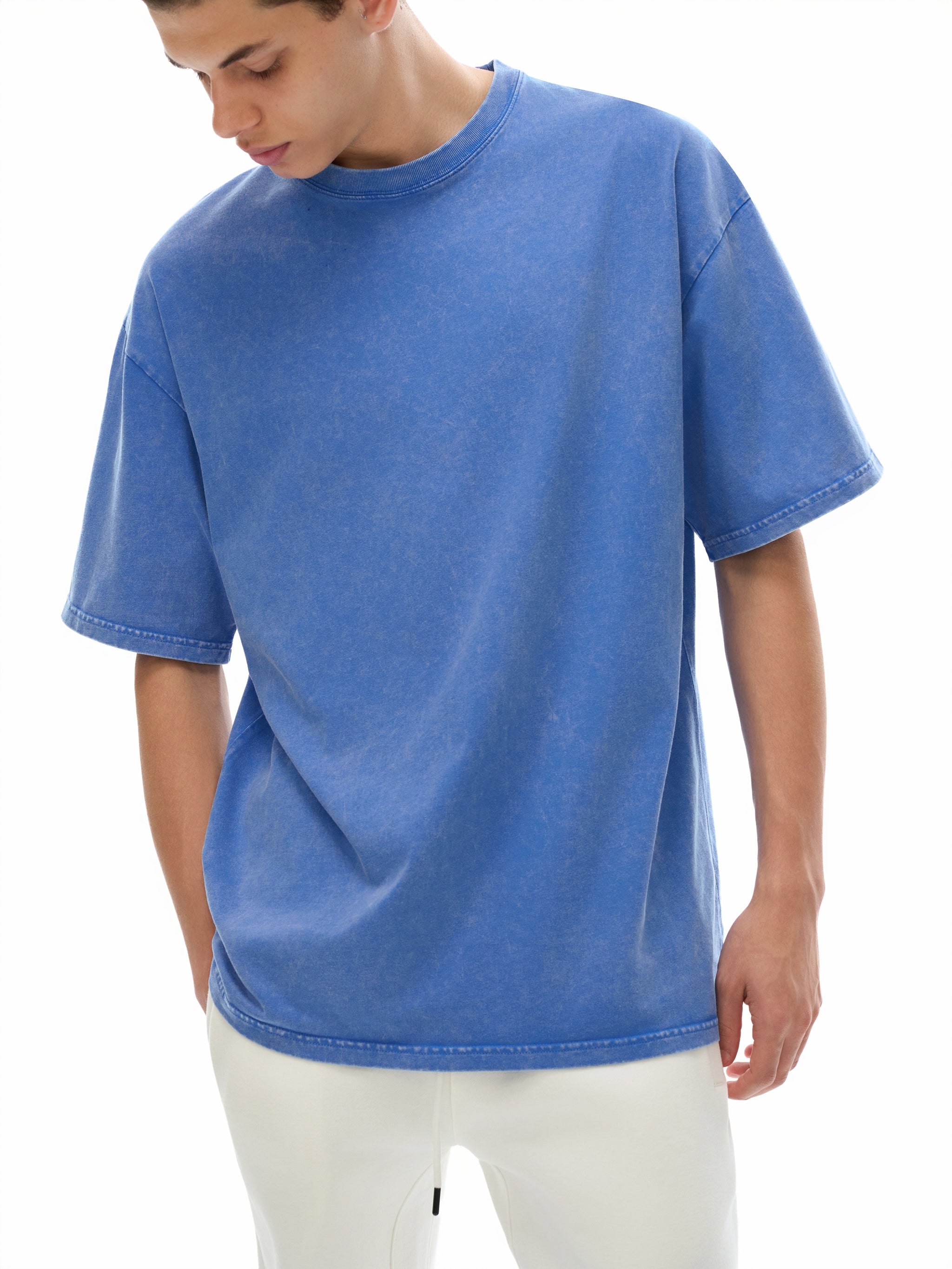 Thankful - Washed Oversized Cotton T-Shirt